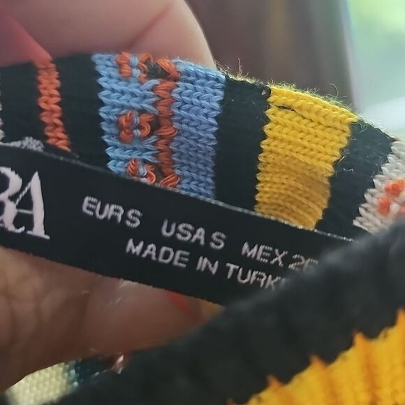 Zara Blogger Favorite Striped Romper Size‎ Small,NWT - Picture 7 of 7